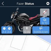 Motogadget mo.pressure TPMS moto bluetooth set 2 sensori