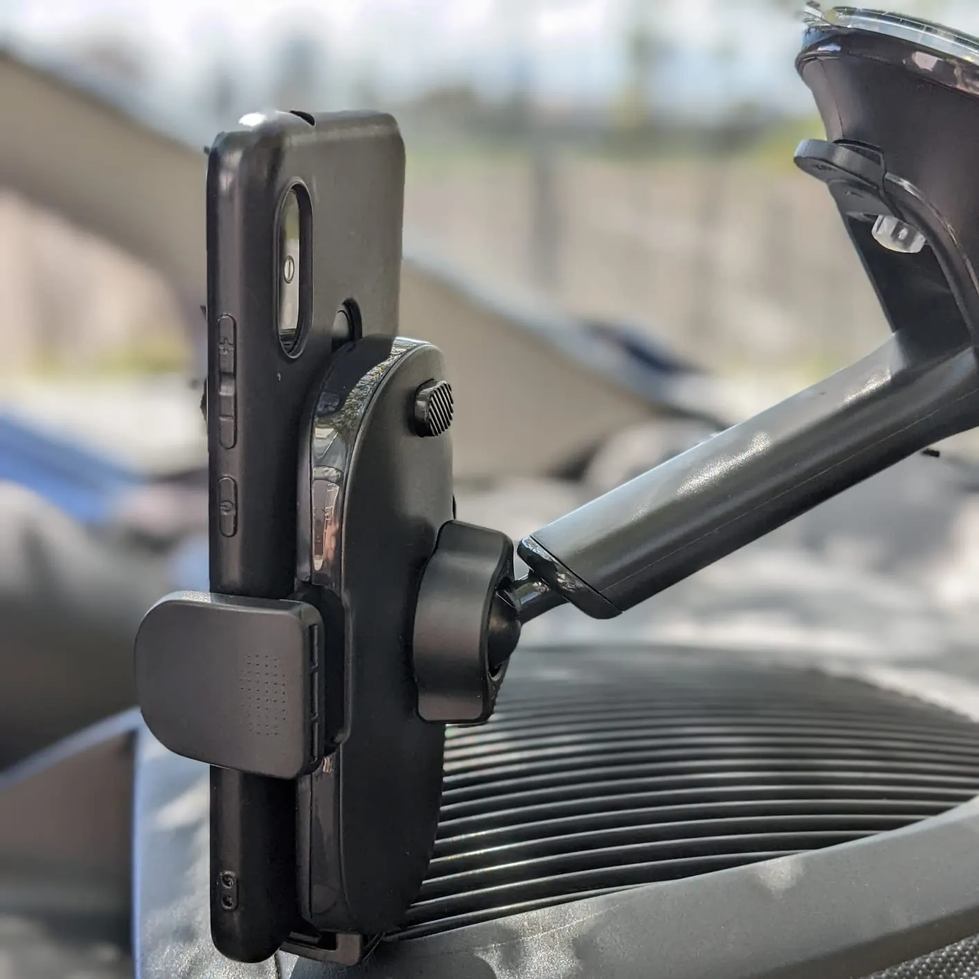 Guanda Supporto Telefono Auto Cruscotto Ventosa 3 in 1 Braccio 360