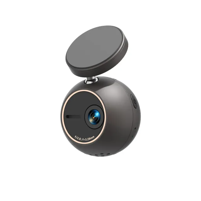 Kawa Mini ORB dash cam 2K nera controllo vocale