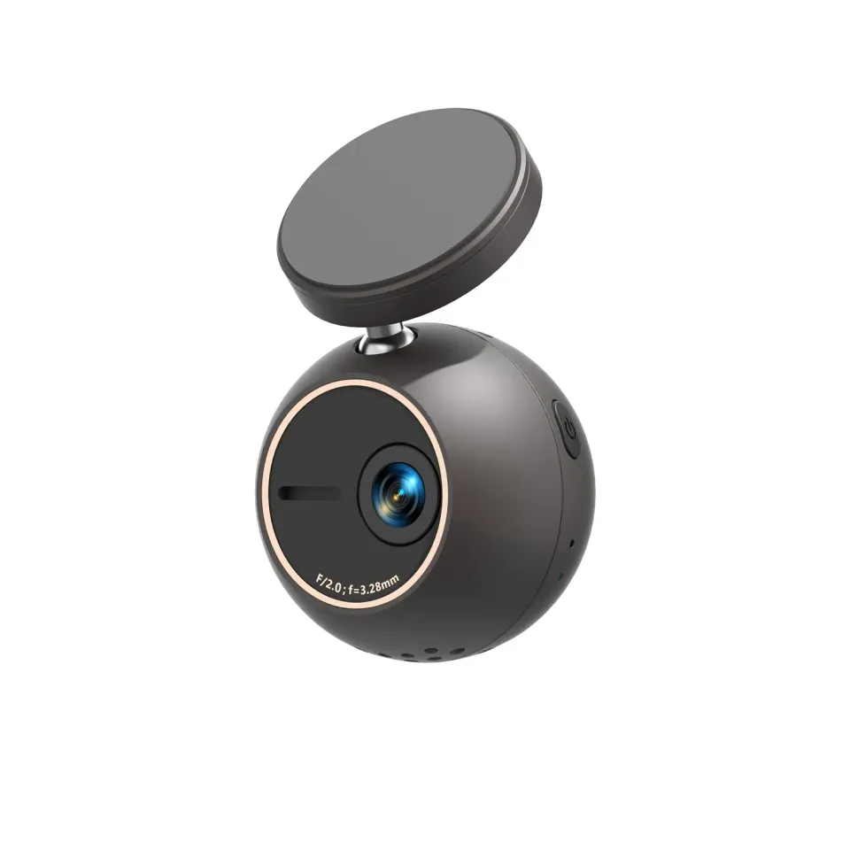 Kawa Mini ORB dash cam 2K nera controllo vocale