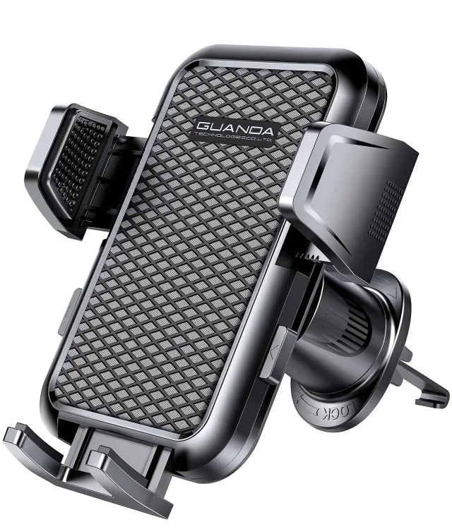 Guanda Ventilazione supporto telefono auto bocchetta nero