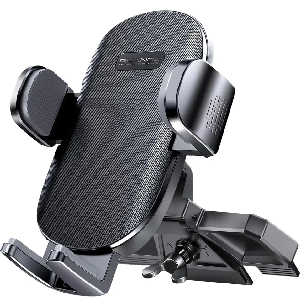 Guanda Porta Cellulare Auto Slot CD 360° 4-7''