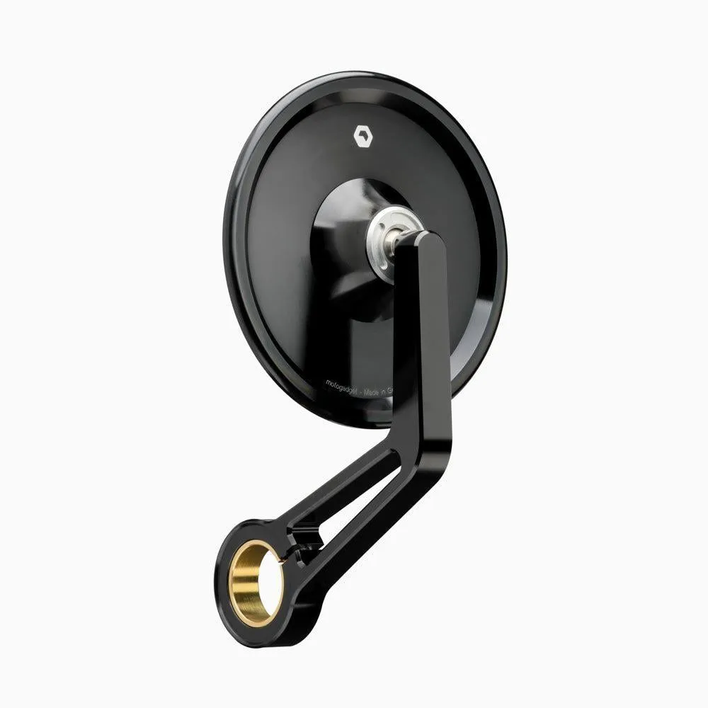 Motogadget mo.view 130 specchio manubrio rotondo ECE coppia