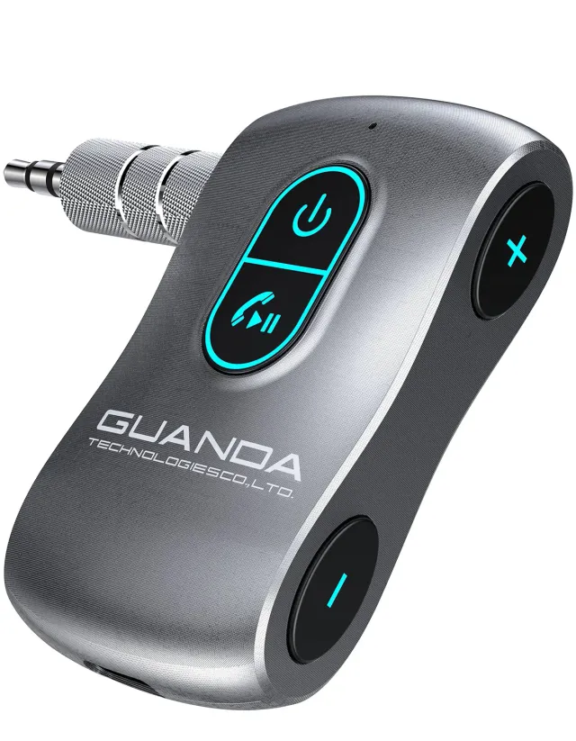 Guanda Ricevitore Bluetooth 5.0 AUX Auto MicroSD 16 Ore