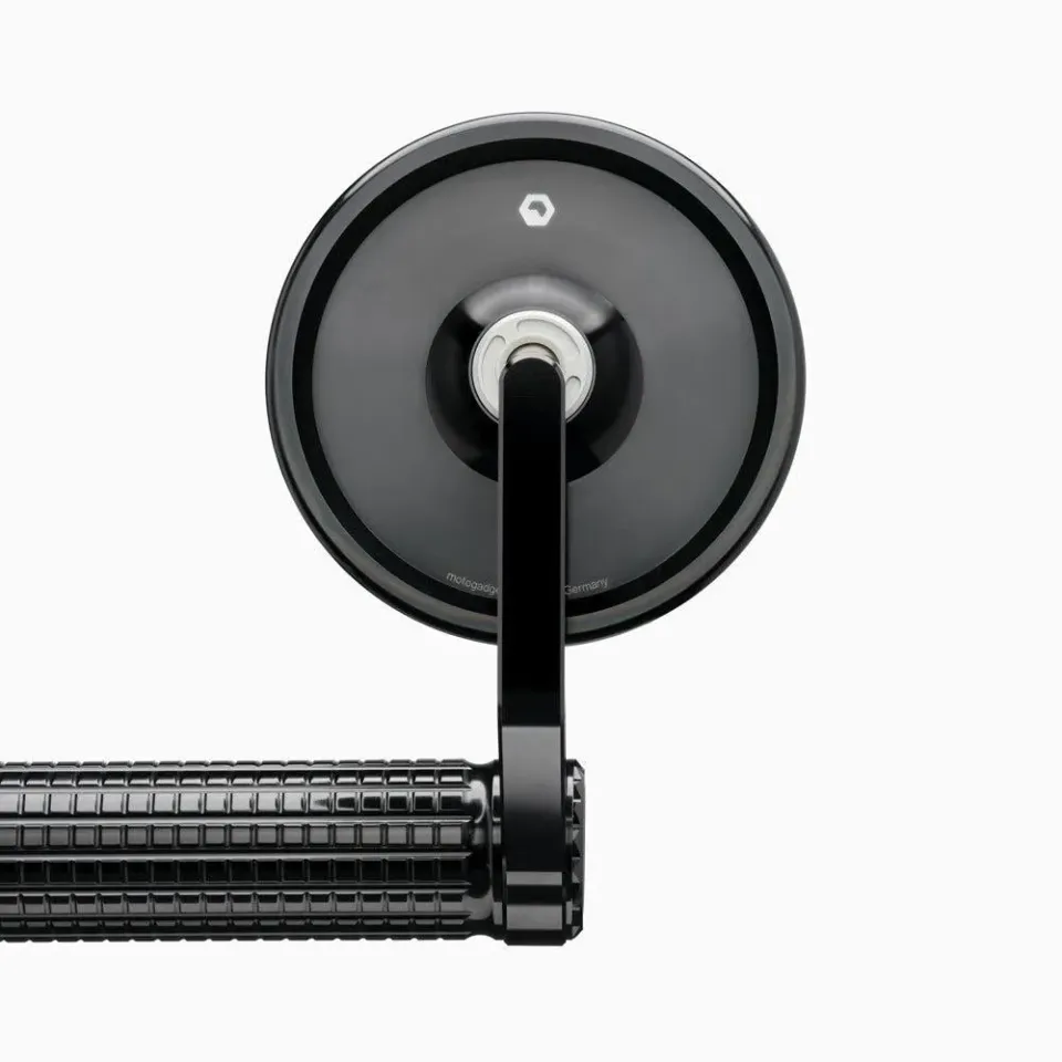 Motogadget mo.view 130 specchio manubrio rotondo ECE coppia