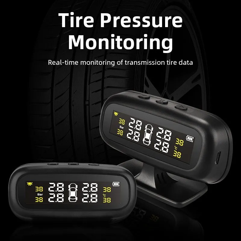 Jansite Solar TPMS monitor pressione pneumatici solare