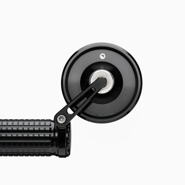 Motogadget mo.view 50 specchietto manubrio tondo nero