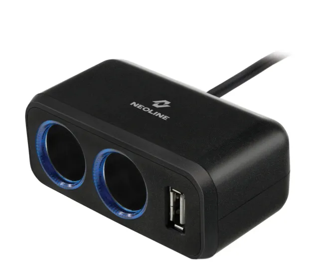 NEOLINE adattatore accendisigari 3 prese auto 12V