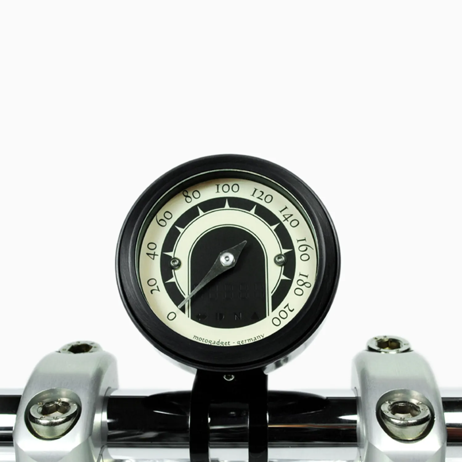 Motogadget motoscope tiny Streamline Cup supporto nero 22 mm