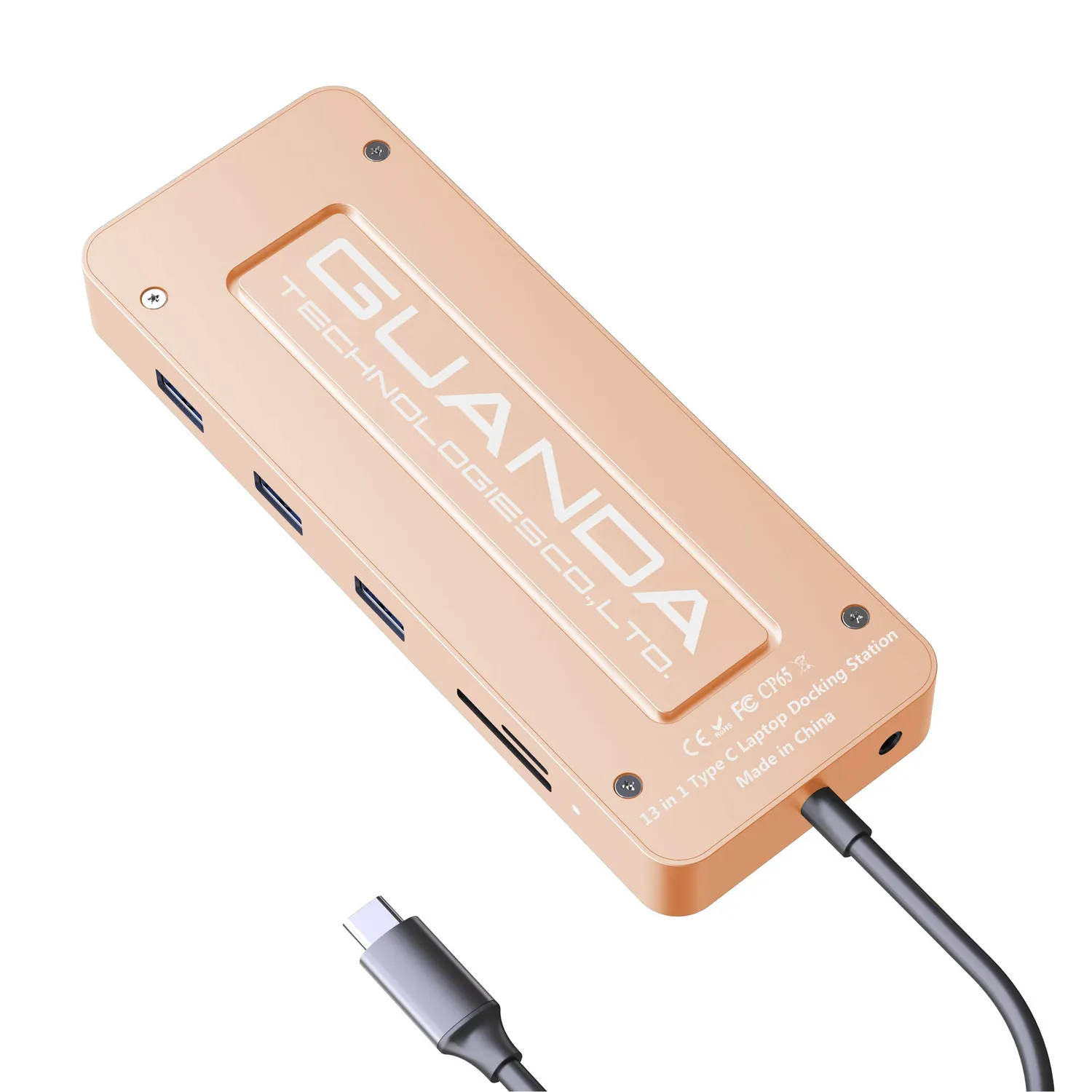 Guanda hub USB-C docking station 13 in 1 4K