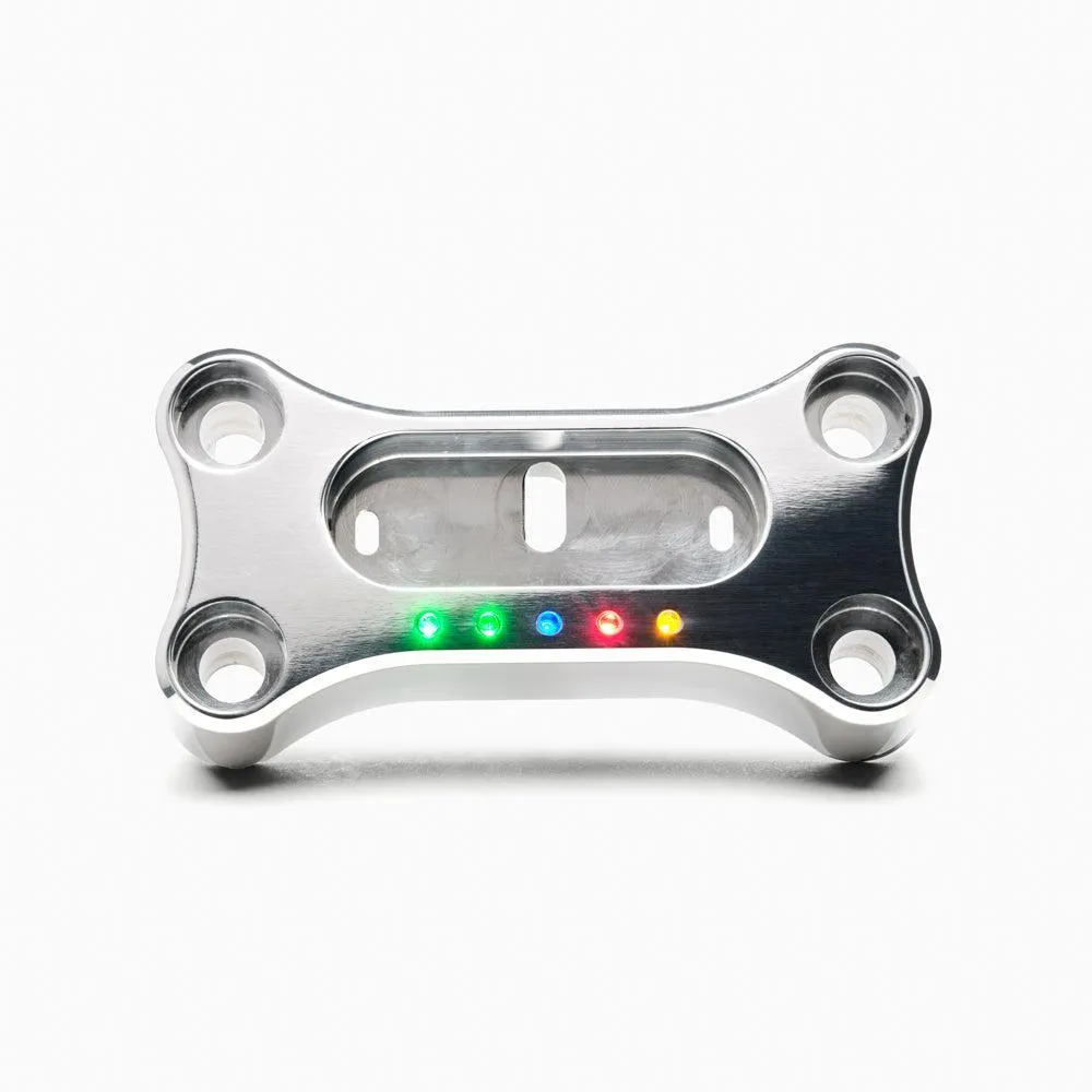 Motogadget motoscope mini morsetto manubrio 22mm nero lucido