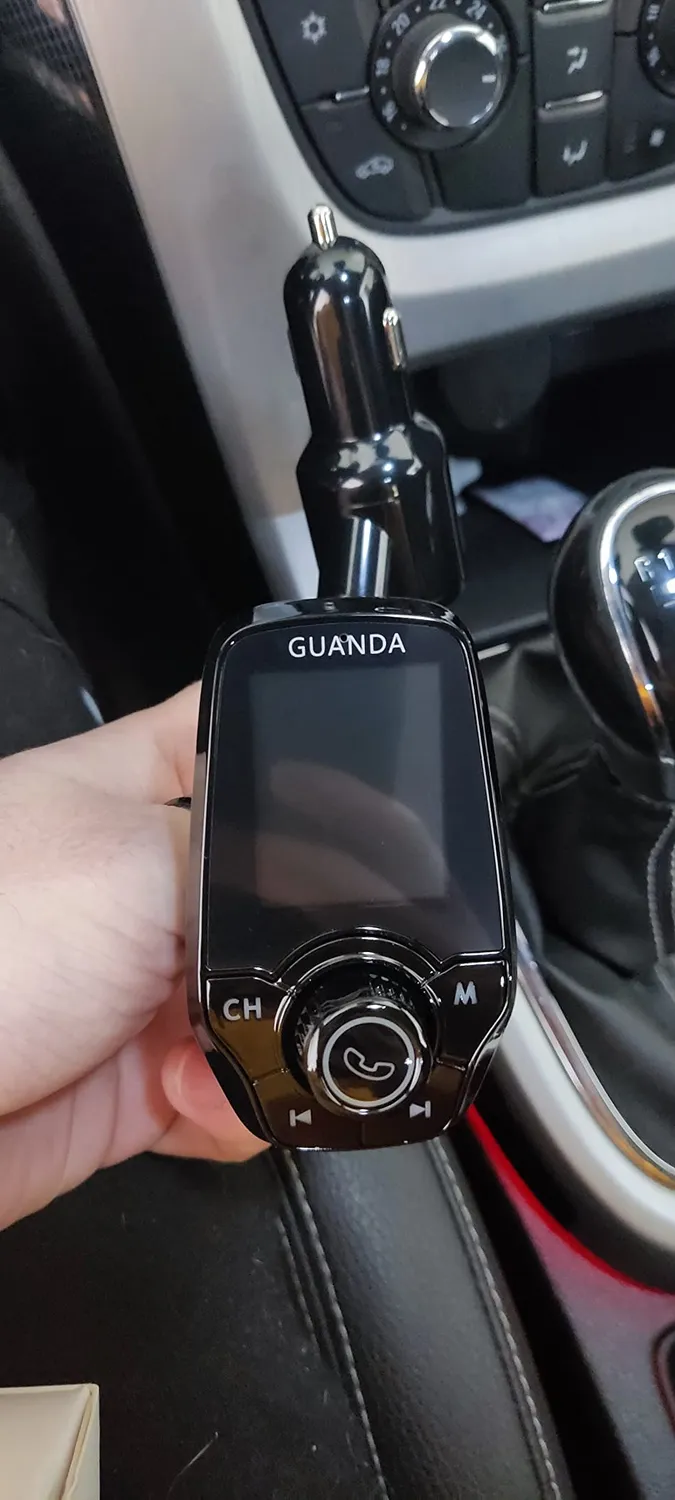 Guanda trasmettitore FM Bluetooth auto 1,8" 2 USB