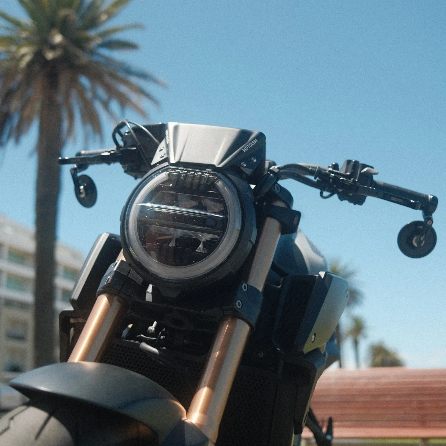 Motogadget mo.view 50 flip specchio tondo bar-end
