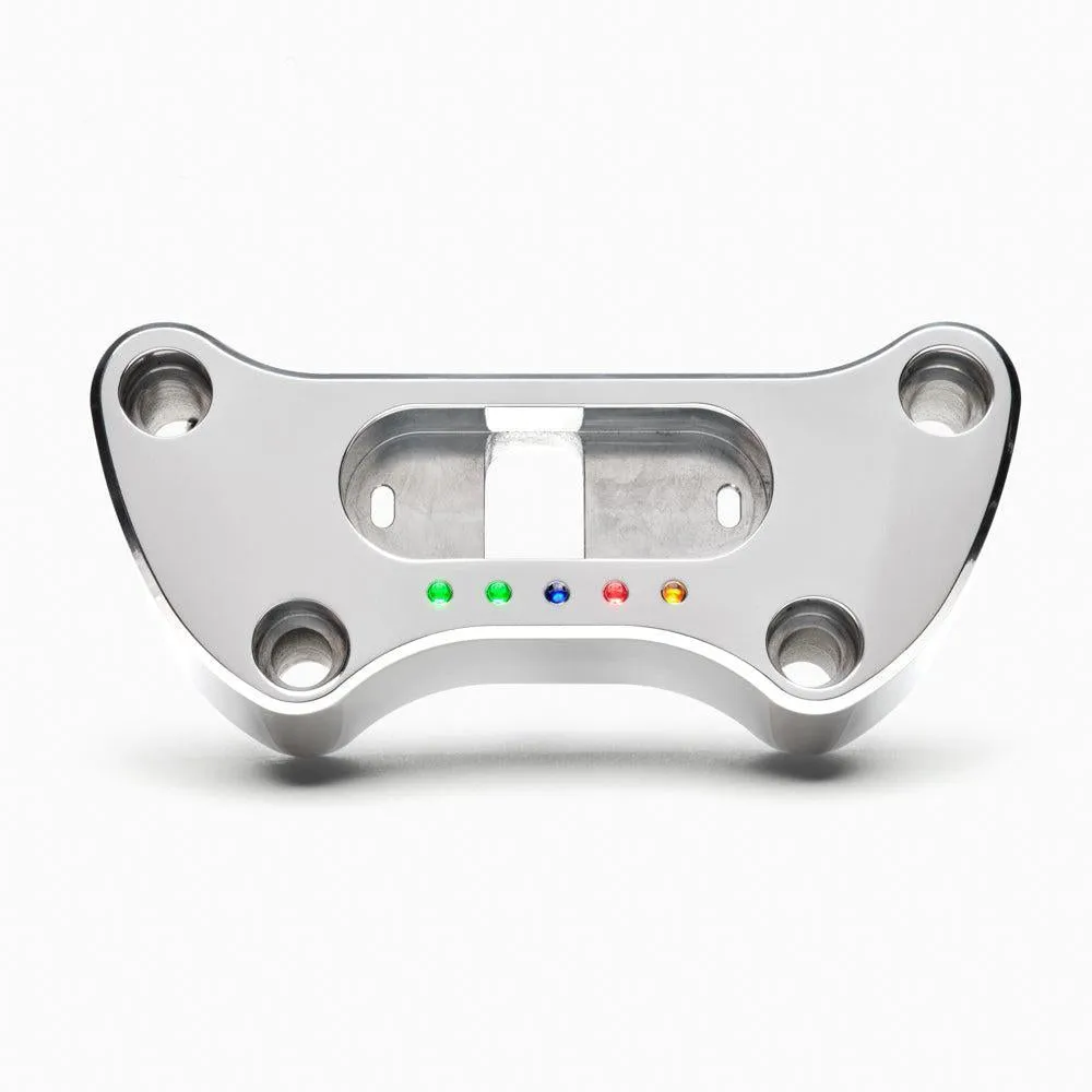 Motogadget motoscope mini morsetto manubrio 1" Harley nero lucido