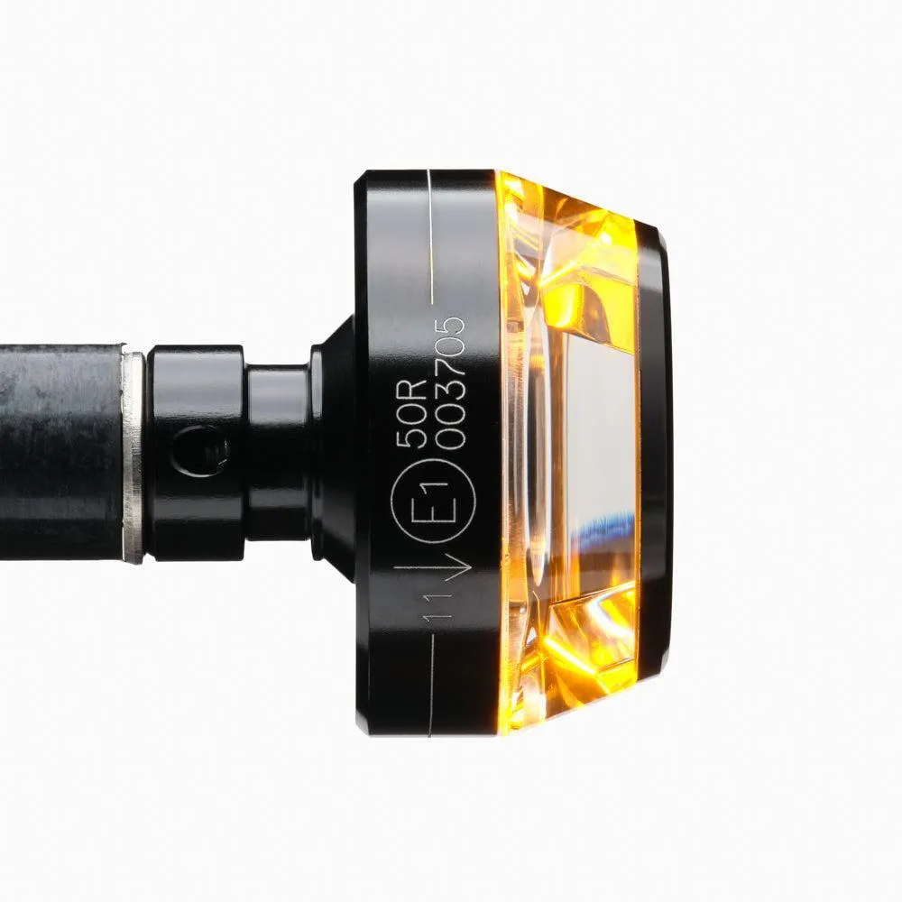 Motogadget mo.blaze disc Freccia Manubrio LED Nero Lucido