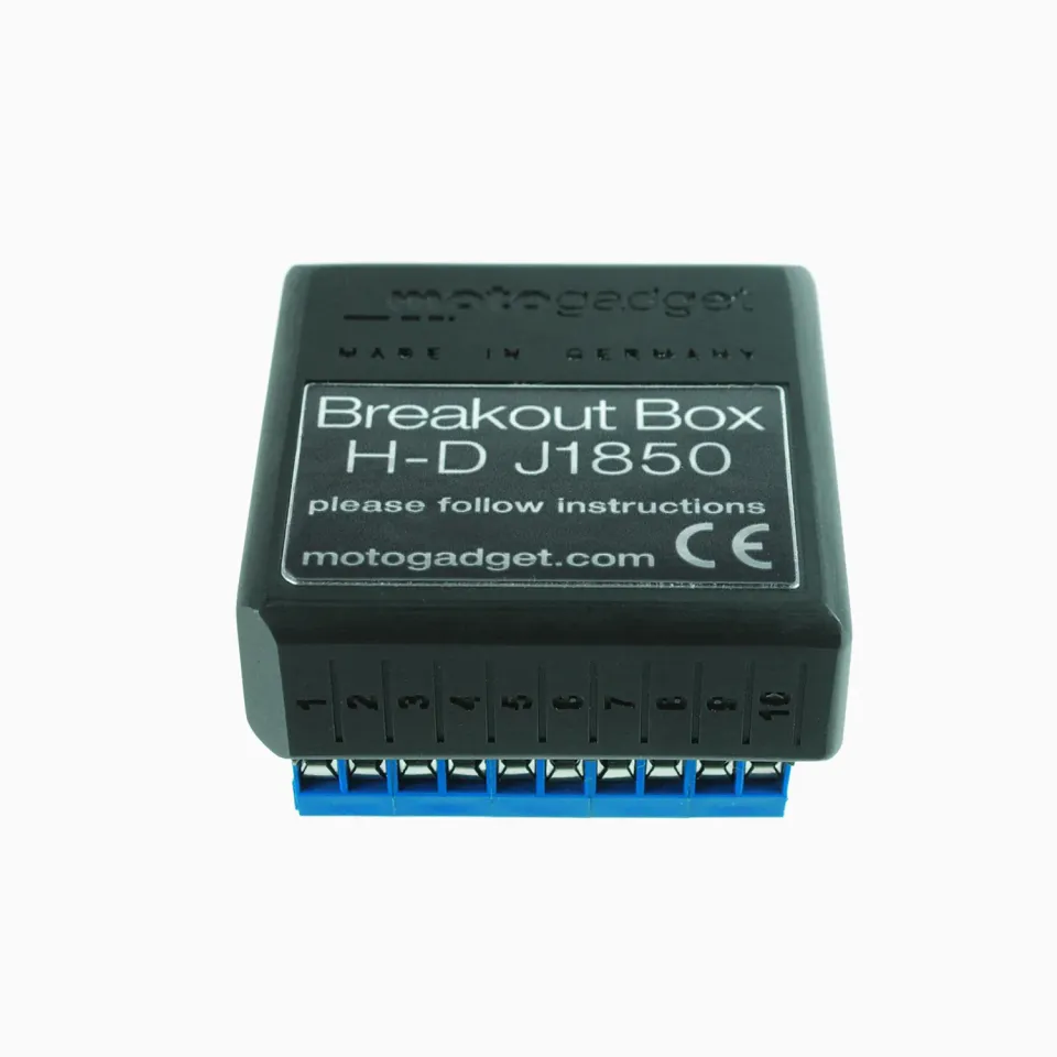 Motogadget motoscope pro Breakout Box J1850 Harley TwinCam