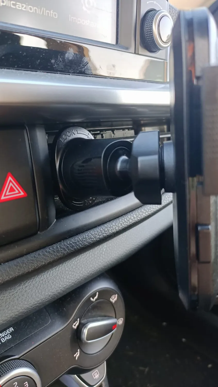 Guanda Ventilazione supporto telefono auto bocchetta nero