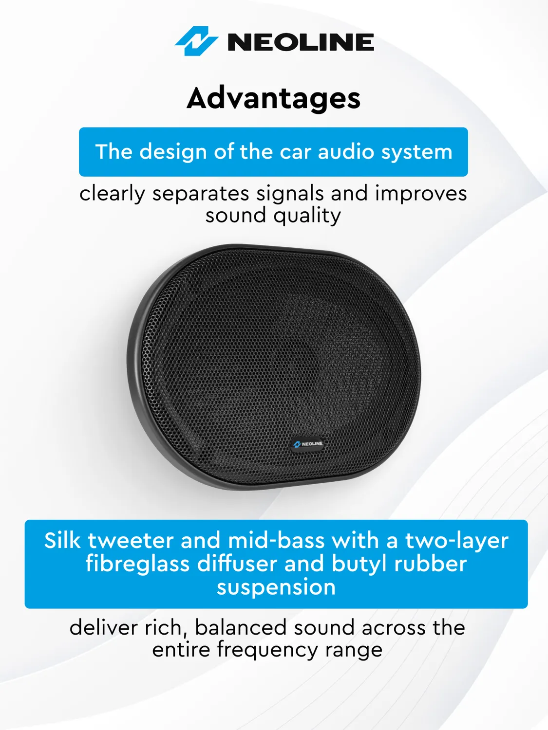 Neoline Ultera RS69 Casse Auto Coassiali 360W