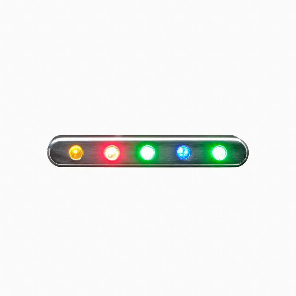 Motogadget Motosign Mini Spia LED Motoscope Mini Nero Lucido