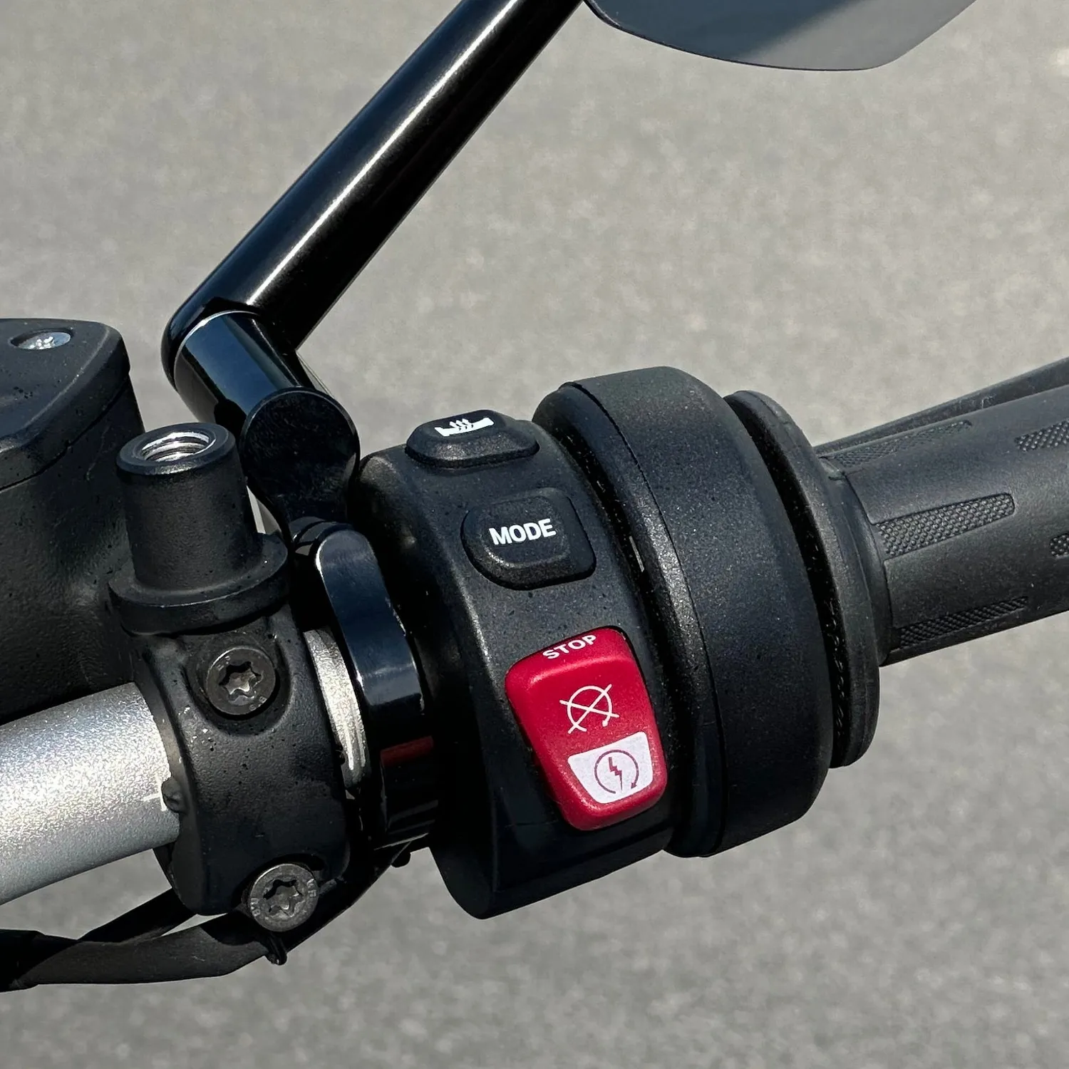 Motogadget mo.view 110 pivot specchietto bar-end 22mm