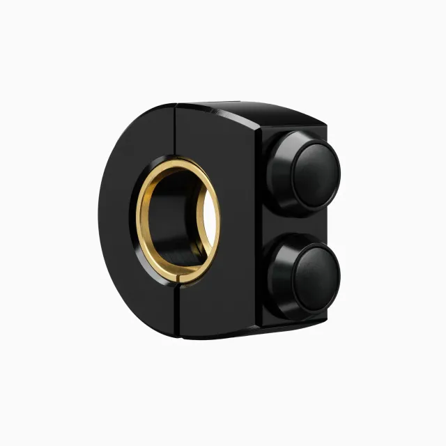 Motogadget mo.switch plain comando manubrio nero 22,2 mm