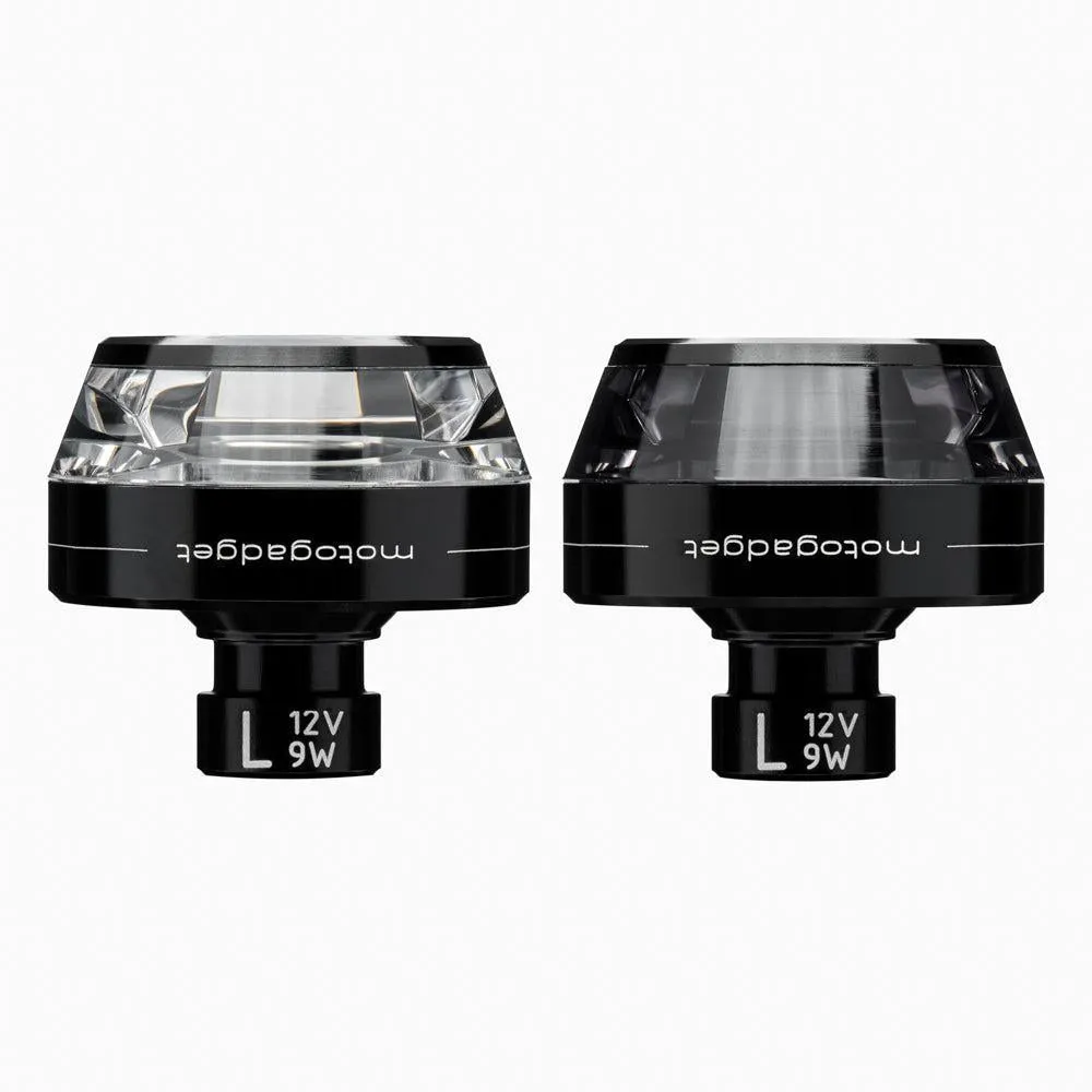 Motogadget mo.blaze disco scuro freccia manubrio led