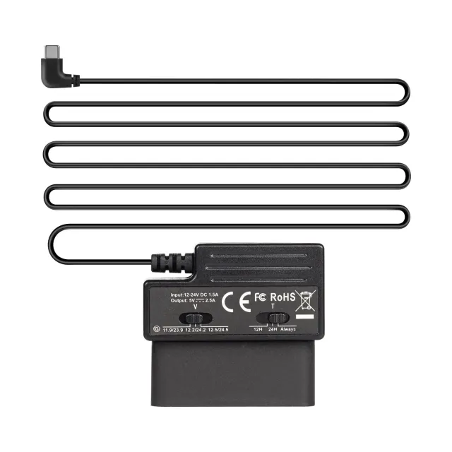 Kawa cavo alimentazione OBD dash cam Type-C 5V parcheggio