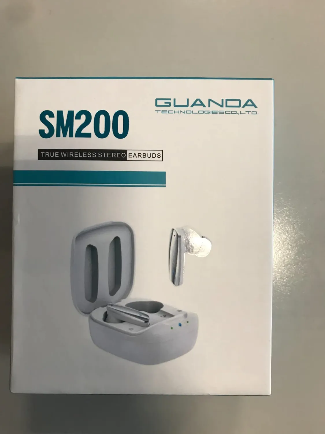 Guanda SM200 Auricolari Bluetooth Wireless Bianchi Touch