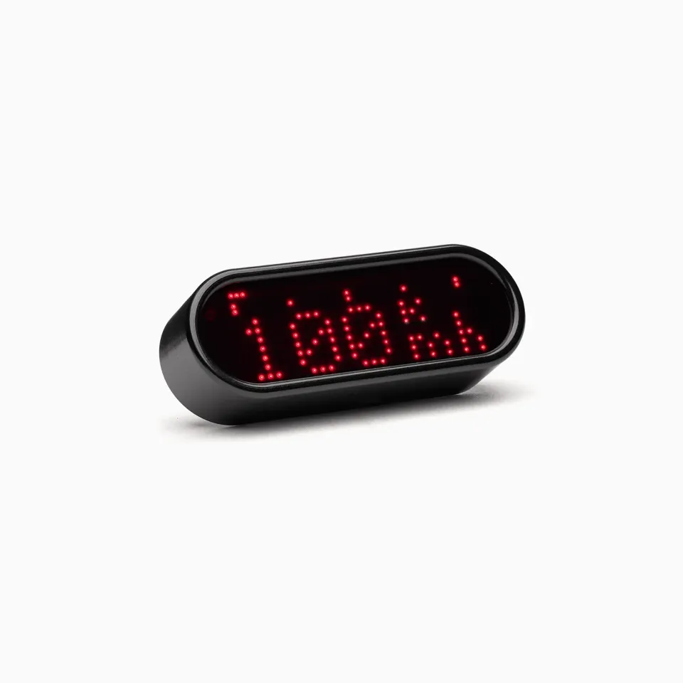 Motogadget motoscope mini cruscotto digitale nero lucido LED