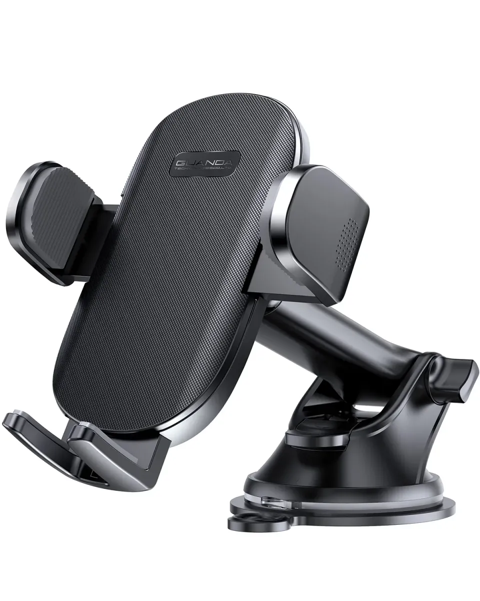 Guanda Supporto Telefono Auto Cruscotto Ventosa 3 in 1 Braccio 360