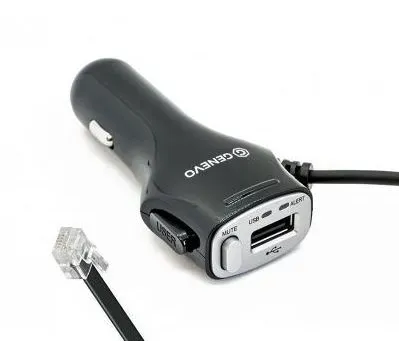 Smartcord USB Cavo Accendisigari con Mute e USB Radar