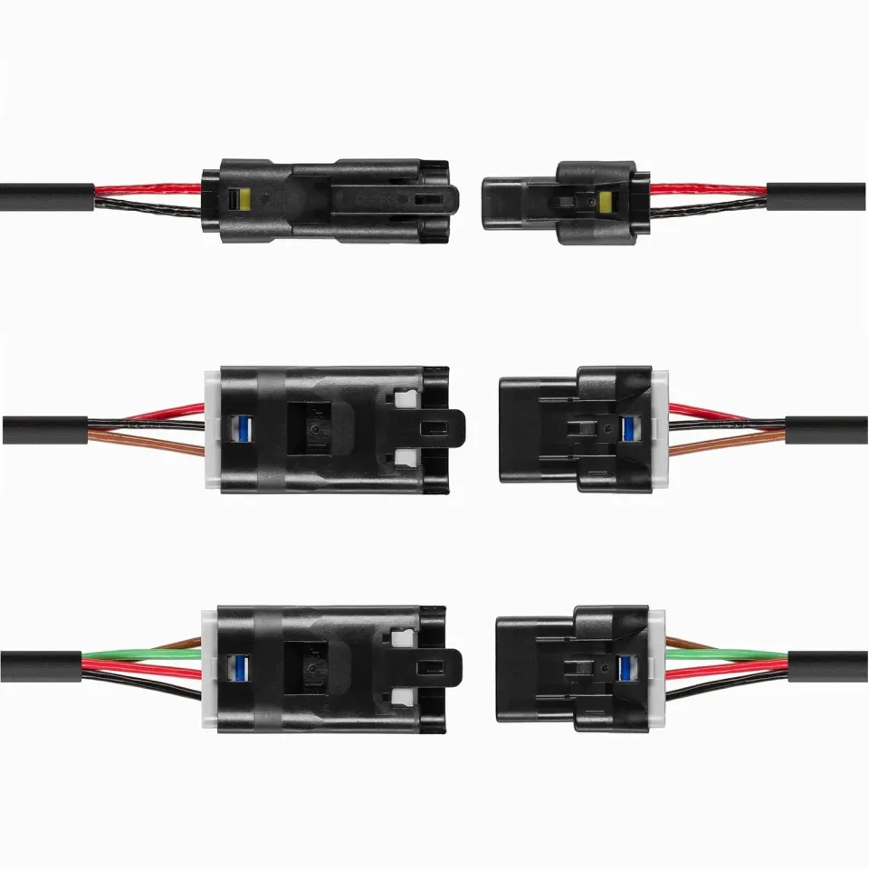 Motogadget connettori compatti elettrici IP67 2 poli