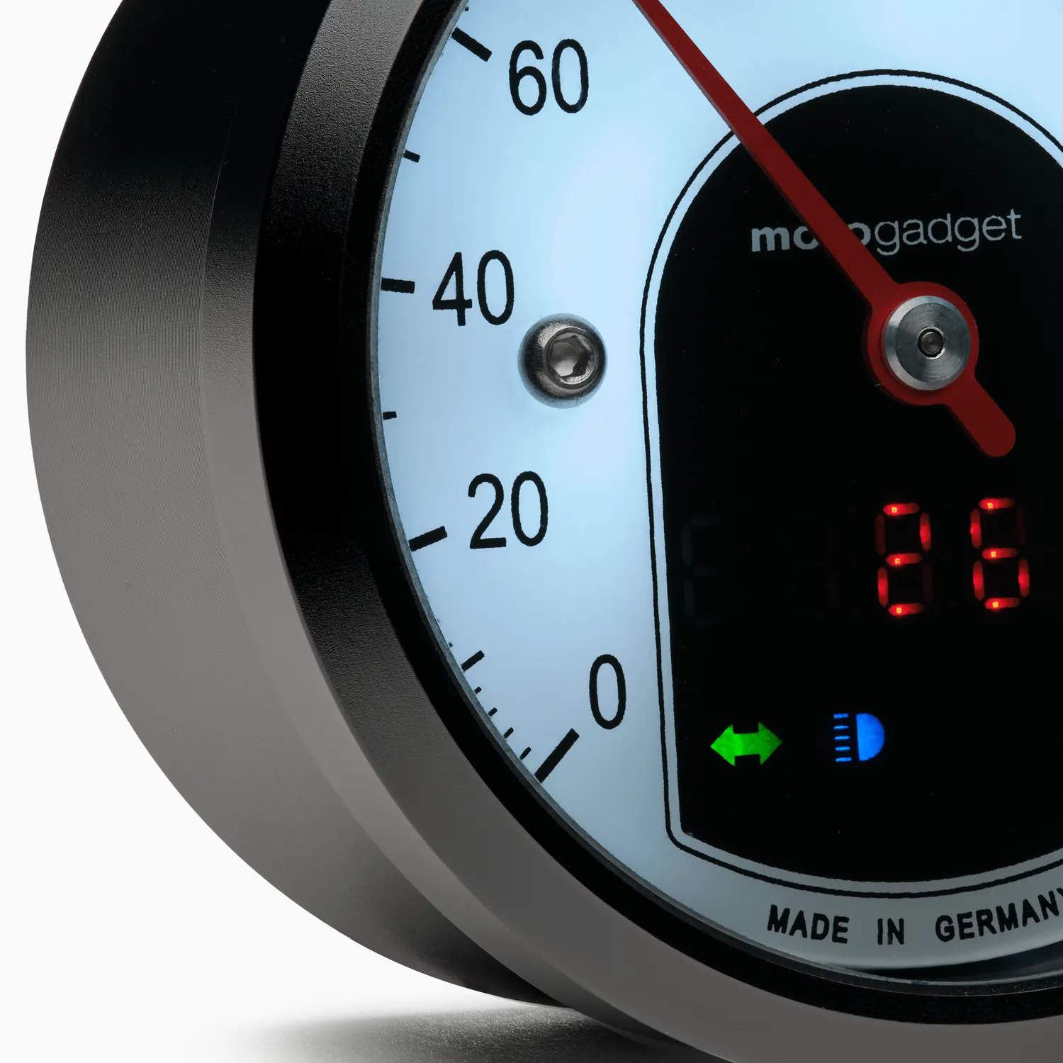 Motogadget motoscope tiny contagiri analogico 49 mm nero