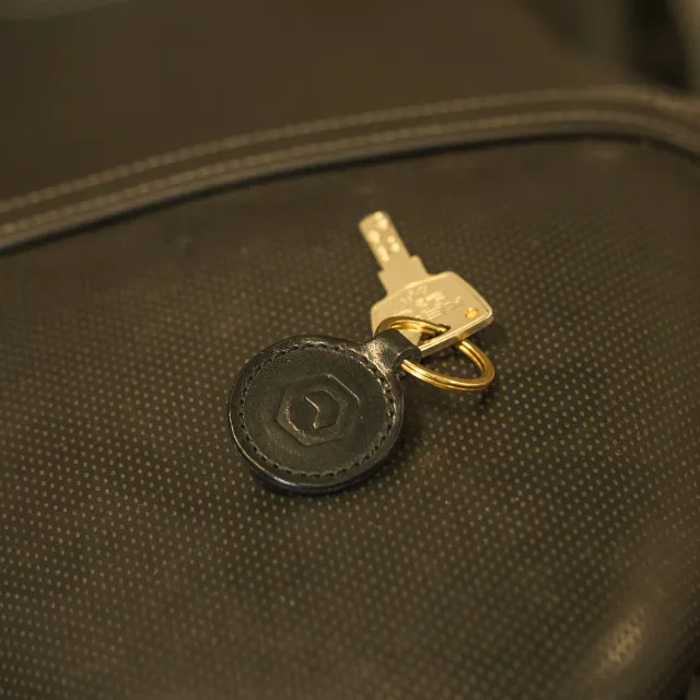 Motogadget mo.lock portachiavi pelle chip NFC ottone