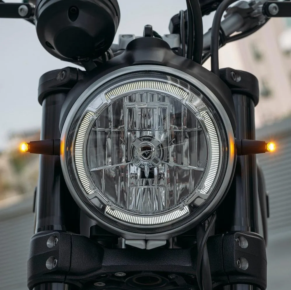 Motogadget mo.blaze tens1 Indicatore LED Nero Anodizzato