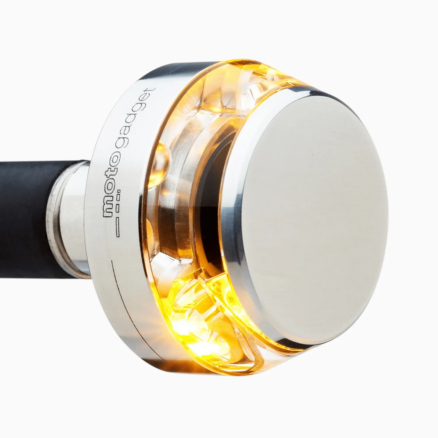 Motogadget mo.blaze disc Freccia Manubrio LED Nero Lucido
