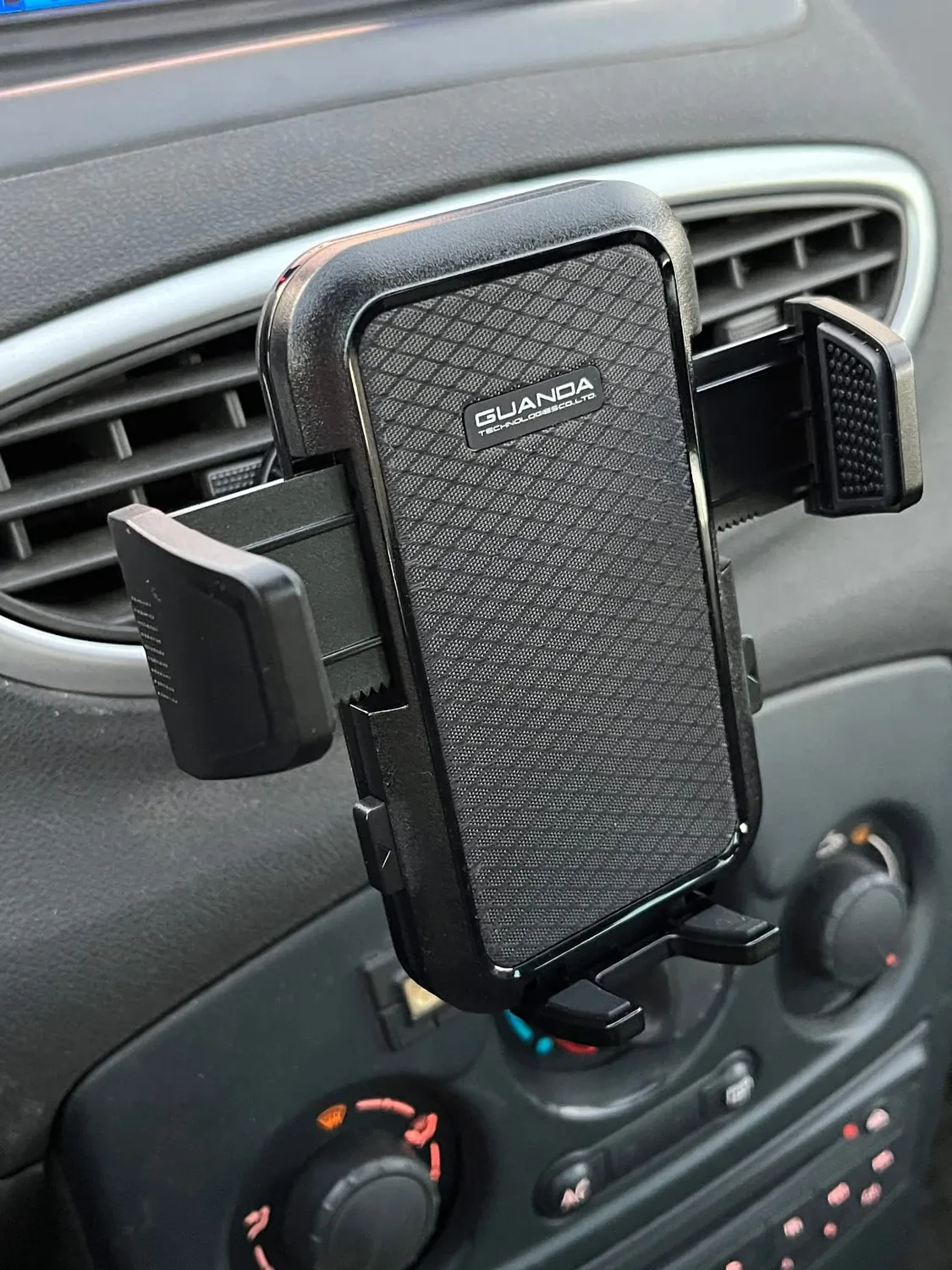 Guanda Ventilazione supporto telefono auto bocchetta nero