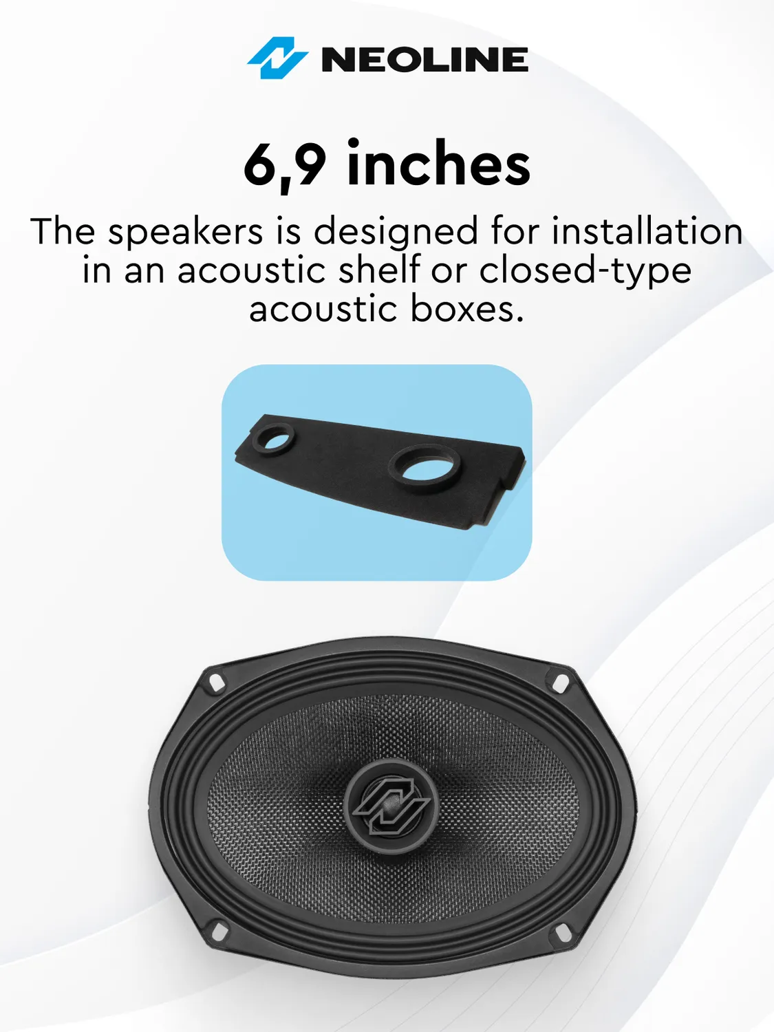 Neoline Ultera RS69 Casse Auto Coassiali 360W