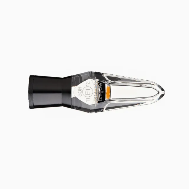 Motogadget mo.blaze ice freccia led moto nero vetro