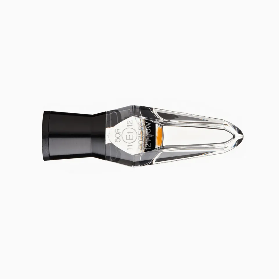 Motogadget mo.blaze ice freccia led moto nero vetro