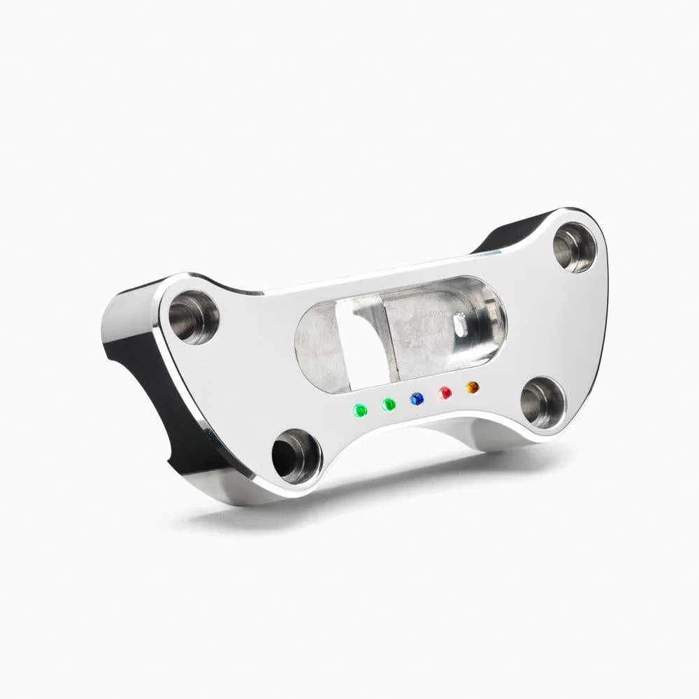 Motogadget motoscope mini morsetto manubrio 1" Harley nero lucido