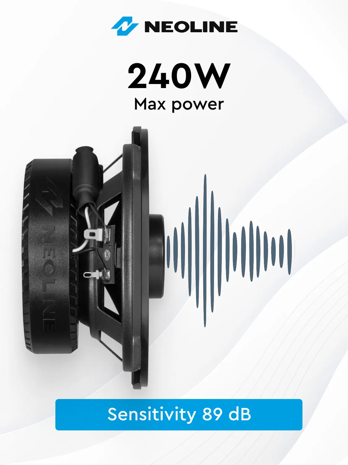 Neoline Ultera RS52 casse auto 13 cm 240 W