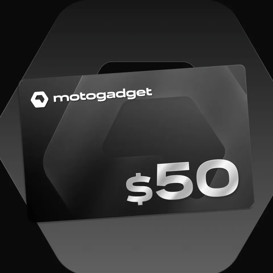 Motogadget Buono Regalo 50$ Idea Regalo Moto