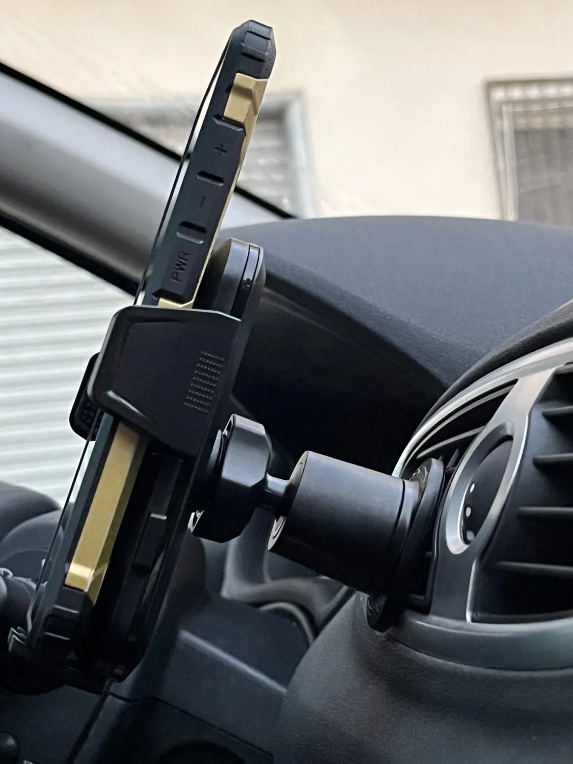 Guanda Ventilazione supporto telefono auto bocchetta nero