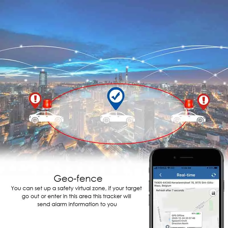 TKSTAR Winnes TK905-4G localizzatore GPS magnetico 5000mAh